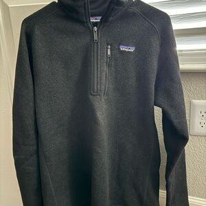 Patagonia Black Quarter-Zip Jacket